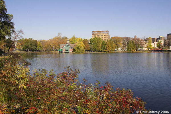 Harlem Meer in Fall