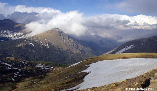 Trail Ridge Road in Rocky Mountain National Park